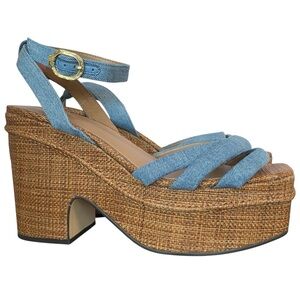 S18 Sam Edelman Women's Tibby Platform Wedge Sandal